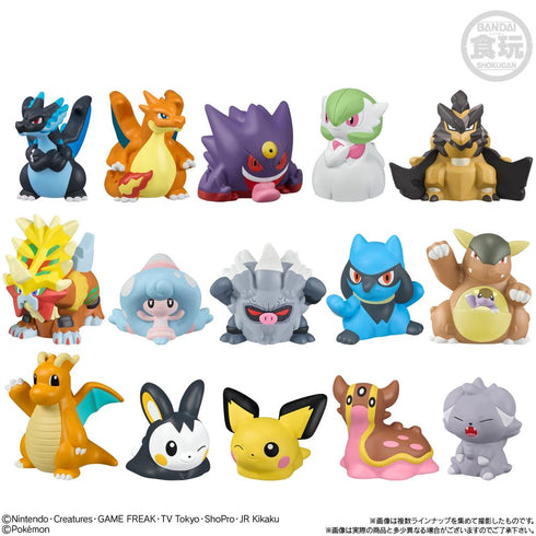 『ポケモンシリーズ』【食玩】ポケモンキッズ メガリザードンX&メガリザードンY編【BOX】